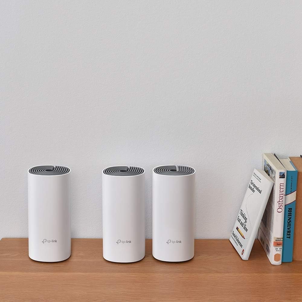 TP-Link AC1200 Mesh WiFi System Deco E4 3-Pack - Excellent Condition