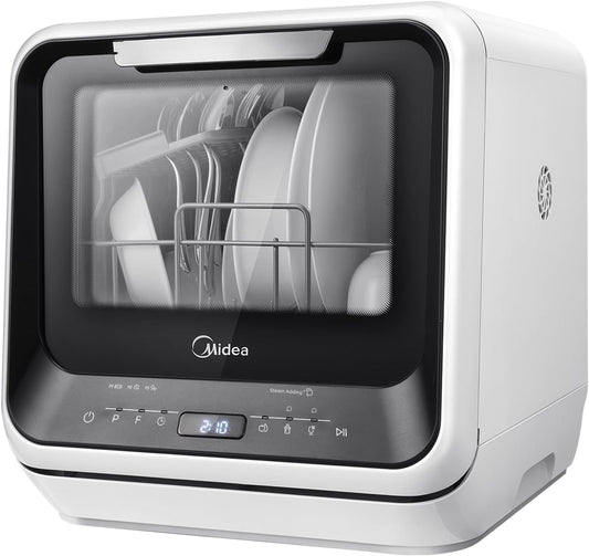 Midea Second Generation Benchtop Multifunction Mini Portable Dishwasher – 3 Place Settings - Excellent Condition