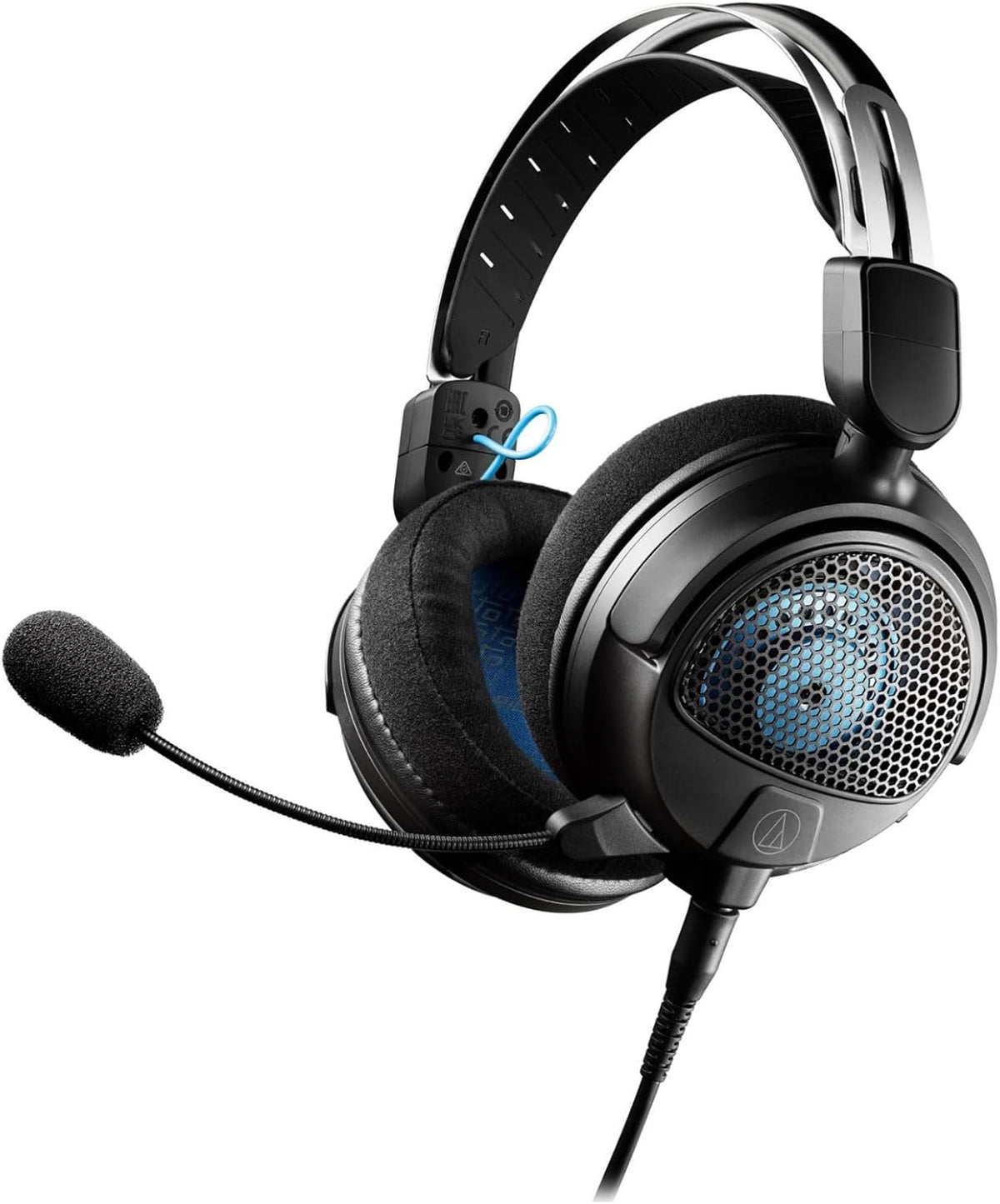 Audio-Technica ATH-GDL3 BK Open-Back Lightweight Gaming Headset Black - New Condition
