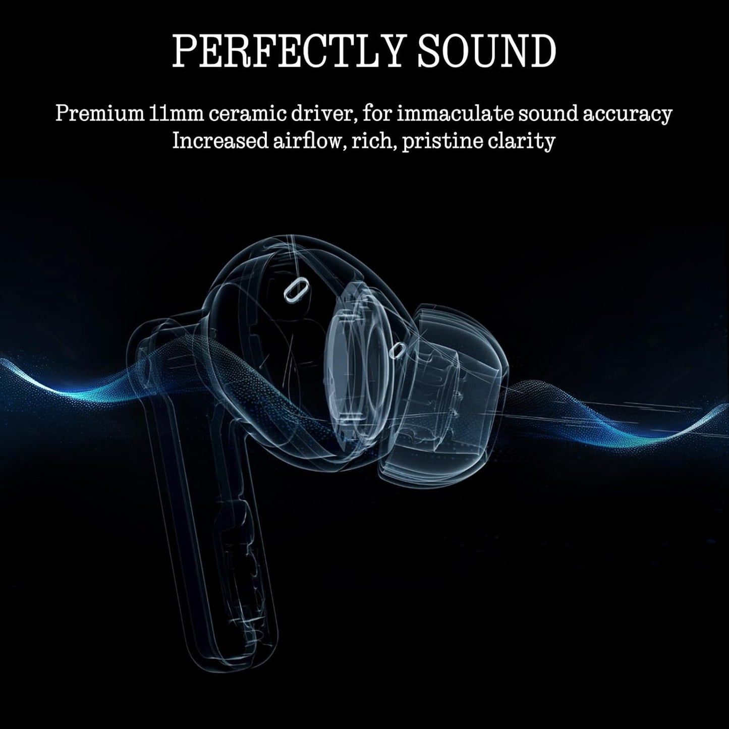 Nothing Ear Wireless Earbuds with Smart ANC & ChatGPT Integration - Black - Excellent Condition