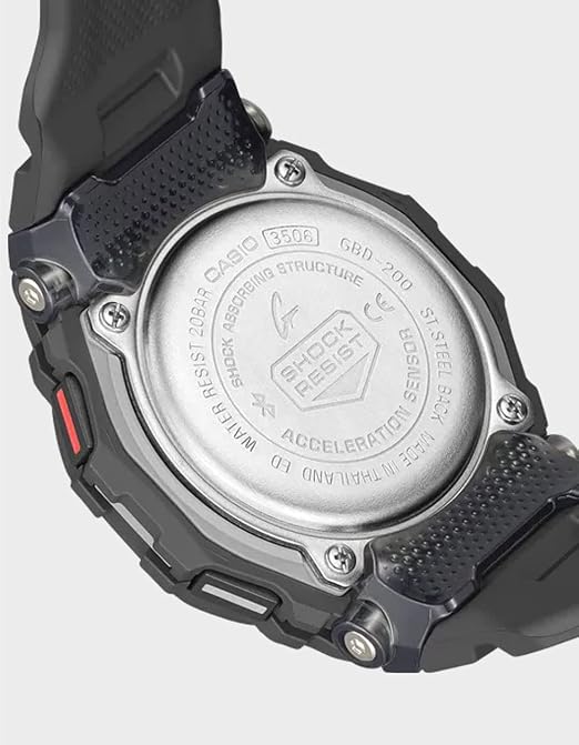 G-SHOCK GBD200-1D Men’s Analog-Digital Watch – Black - Excellent Condition