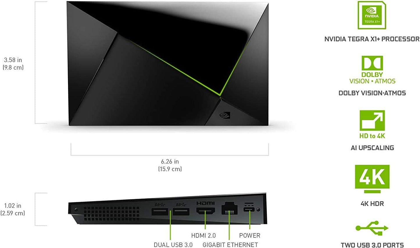 NVIDIA Shield Android TV Pro | 4K HDR Streaming Media Player - New Condition