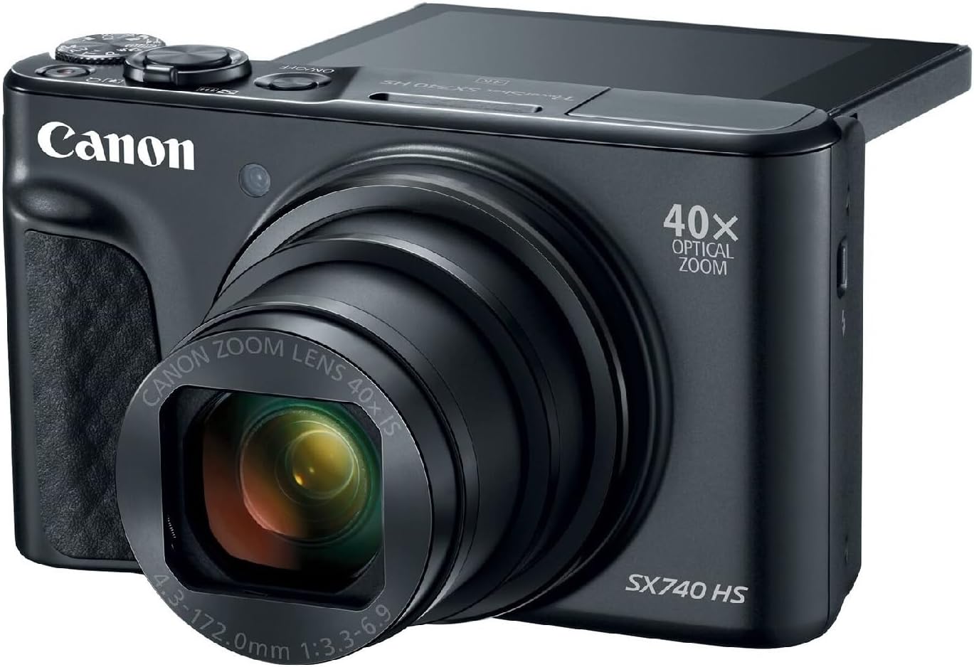 Canon PowerShot HS Digital Camera with 40x Optical Zoom - Black - New Condition
