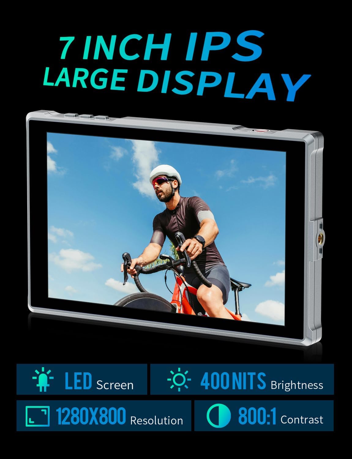 Neewer 7-Inch HD Camera Field Monitor - New Condition