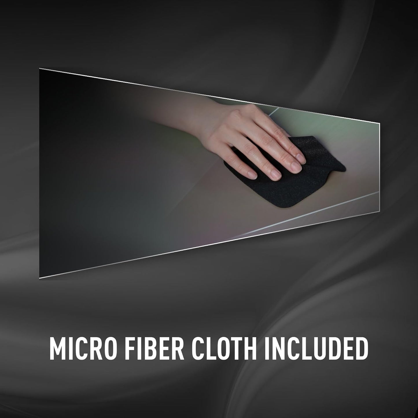 MSI Agility GD72 Gleam Edition Gaming Mouse Pad – XXL, 3mm Thick, Ultra-Smooth, Low-Friction, Non-Slip Rubber Base - New Condition