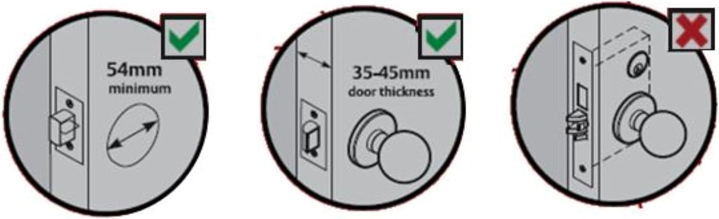 Yale Assure Lever Keyed Smart Deadlatch Matt Black with Yale Home Module - Excellent Condition