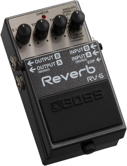 BOSS RV-6 Reverb Guitar Effects Pedal - New Condition