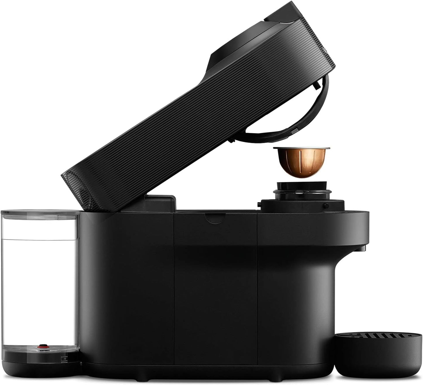 Nespresso De'Longhi Vertuo Pop Coffee Capsule Machine - Liquorice Black - Excellent Condition