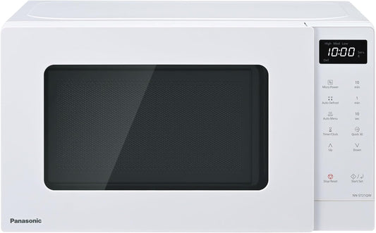 Panasonic 20L 800W Compact Microwave Oven with Auto Menus – White - Excellent Condition