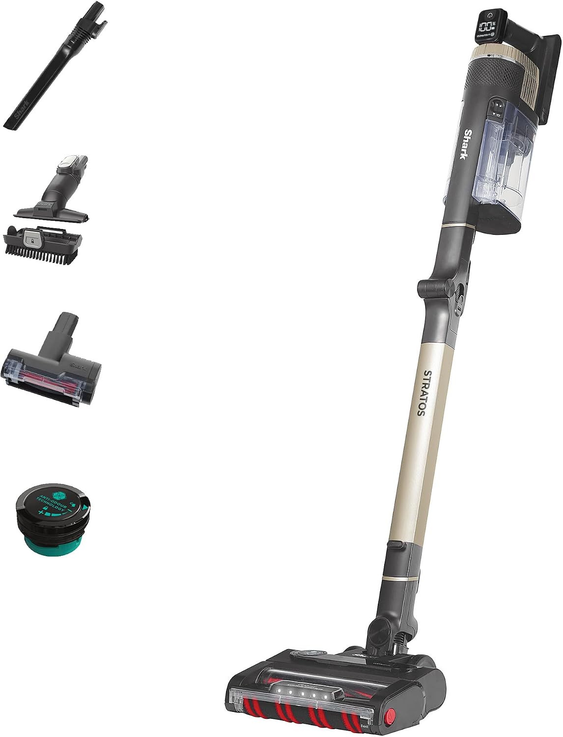 Shark Stratos Cordless Pet Pro Vacuum Cleaner – IZ400ANZ - Excellent Condition