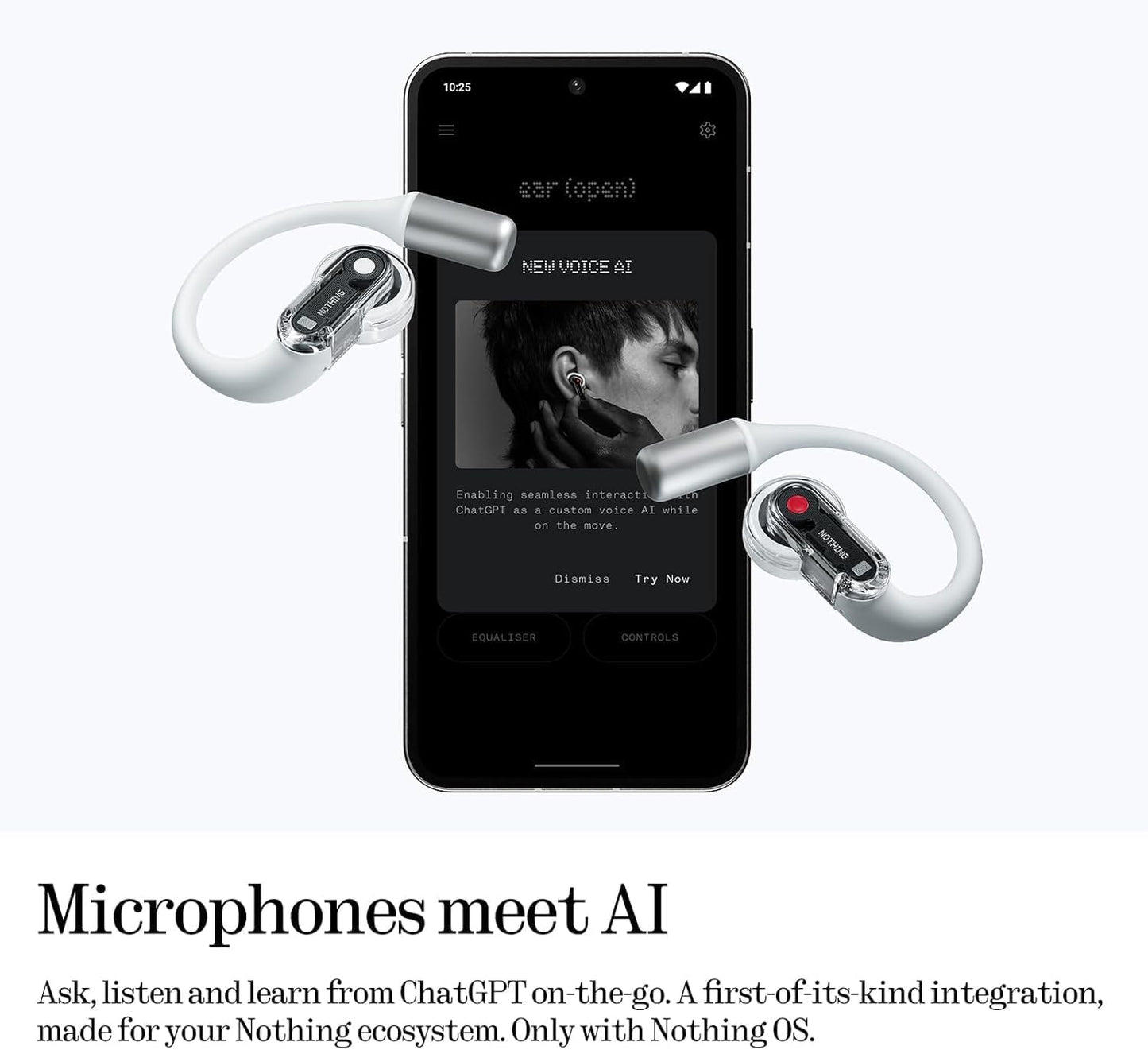 Nothing Ear (Open) Open Ear Headphones - New Condition