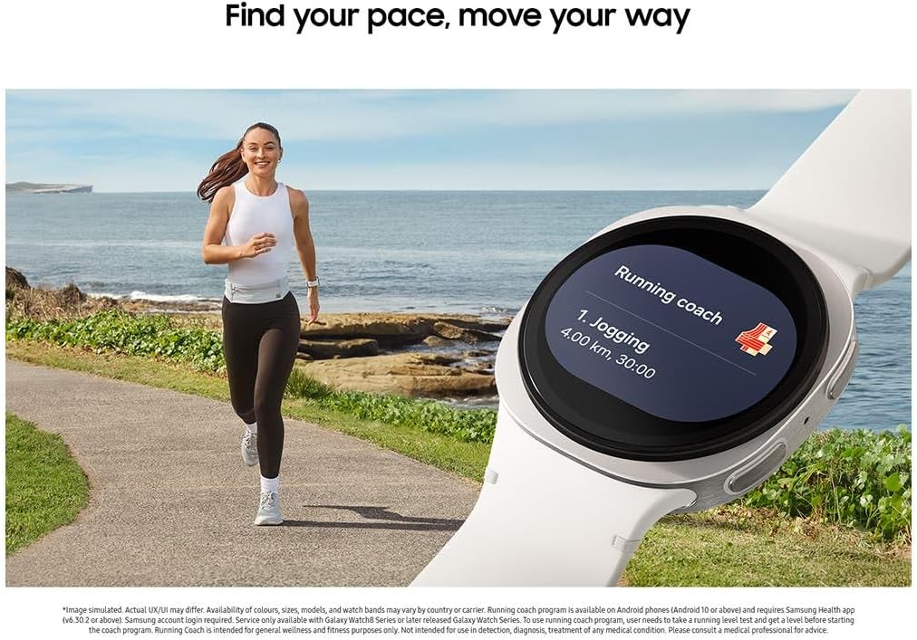 Samsung Galaxy Watch8 40mm LTE Smartwatch Graphite - Excellent Condition