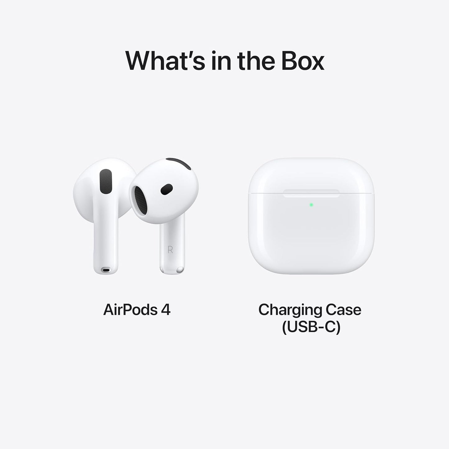 Apple AirPods 4 Wireless Earbuds with USB-C Charging Case - Excellent Condition
