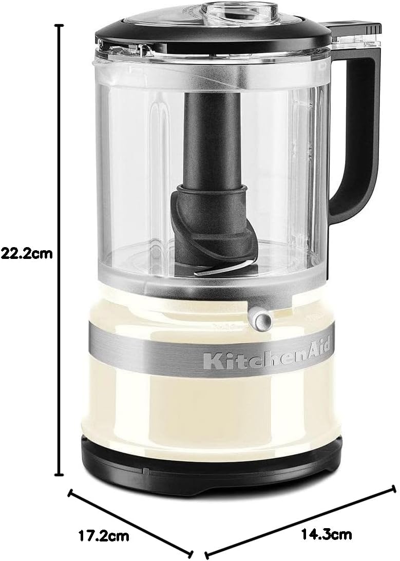 KitchenAid KFC0516 Food Chopper – 1.18L, 240W, Almond Cream - Excellent Condition
