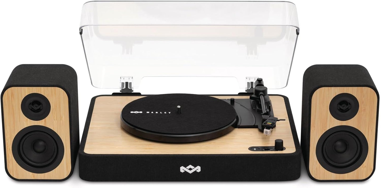 House of Marley Revolution Wireless Turntable with Speakers - New Condition