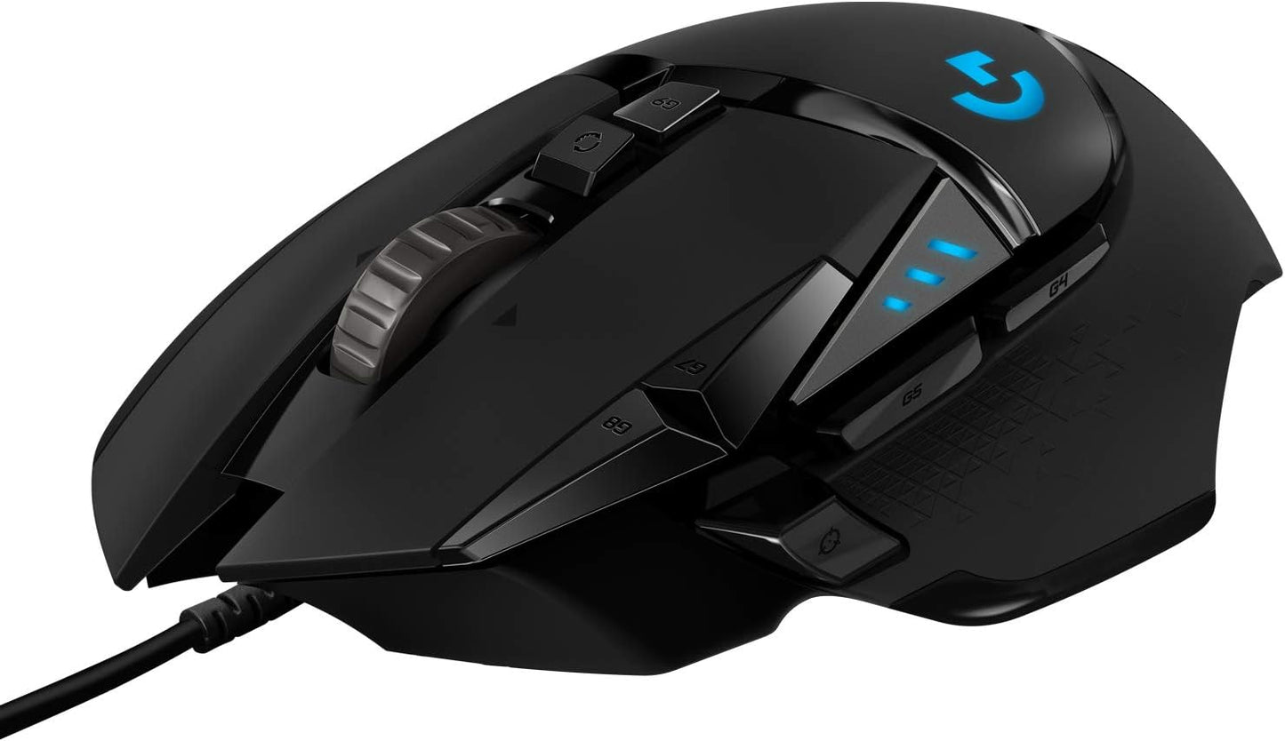 Logitech G502 HERO High Performance Wired Gaming Mouse – Black - New Condition