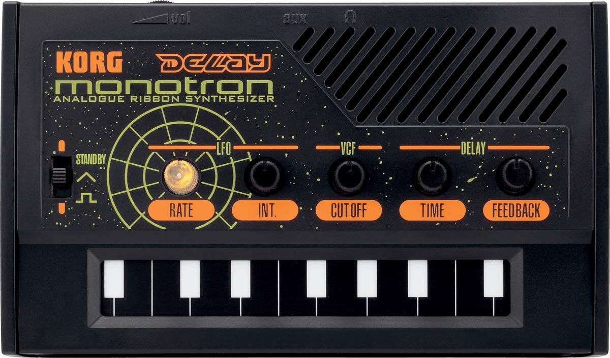 KORG Monotron Delay Analogue Ribbon Synthesizer – KO-MONOTRONDLY - New Condition