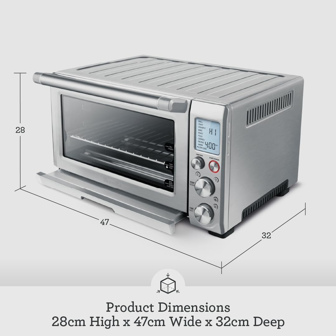 Breville Smart Oven Pro Countertop Convection Oven - Brushed Stainless Steel - New Condition