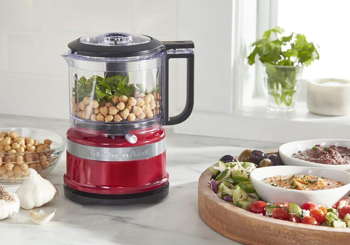 KitchenAid KFC3516 3.5-Cup Food Chopper – 240W, 2 Speeds with Pulse, White - New Condition