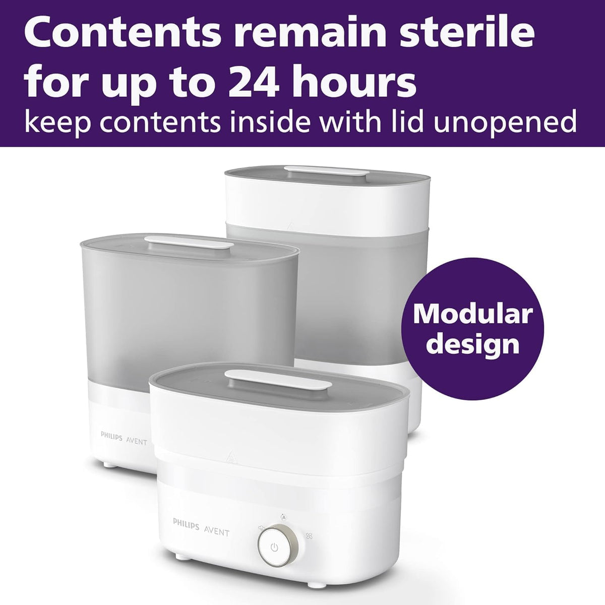 Philips Avent Electric Steam Steriliser and Dryer SCF293/00 - New Condition