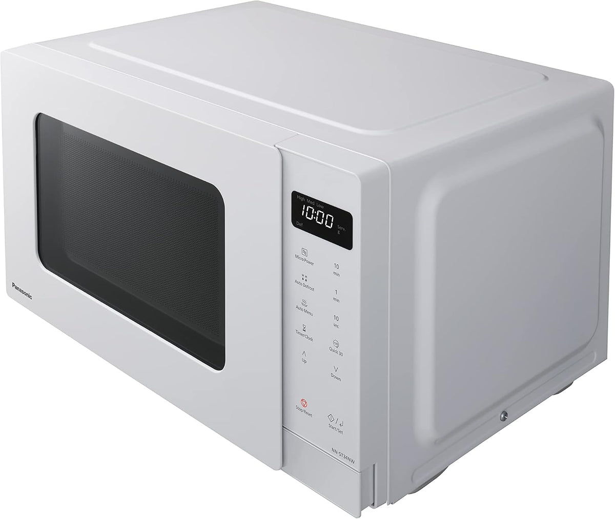 Panasonic 25L Compact Microwave Oven 900W — White - New Condition