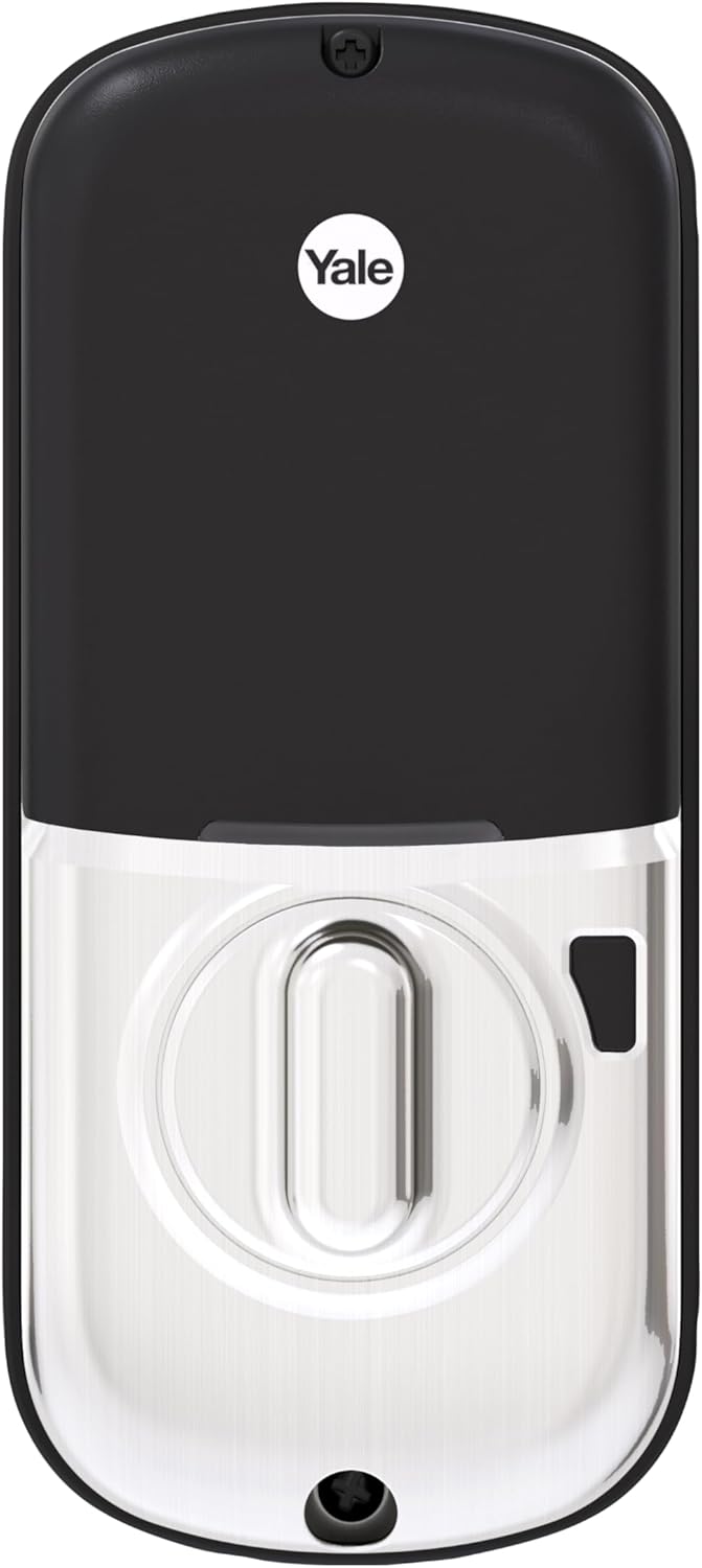 Yale Assure SL Smart Touchscreen Deadbolt Lock Satin Chrome with Yale Home Module - New Condition