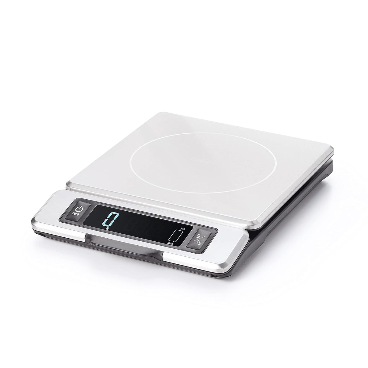 OXO Good Grips Stainless Steel Digital Food Scale – 11 lb Capacity with Pull-Out Display - New Condition