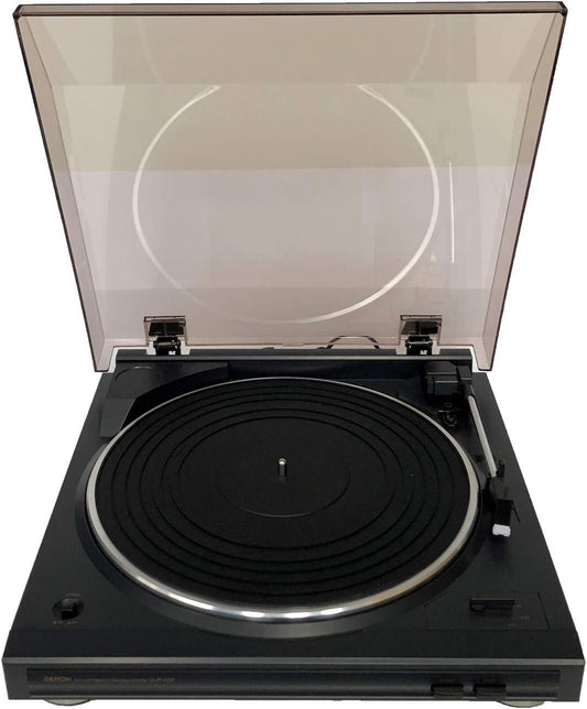 Denon DP-29FA Turntable, Fully-Automatic, Selectable ON/Off Phono Pre-Amp, Simple Set-up, Aluminium Platter & Chassis - New Condition