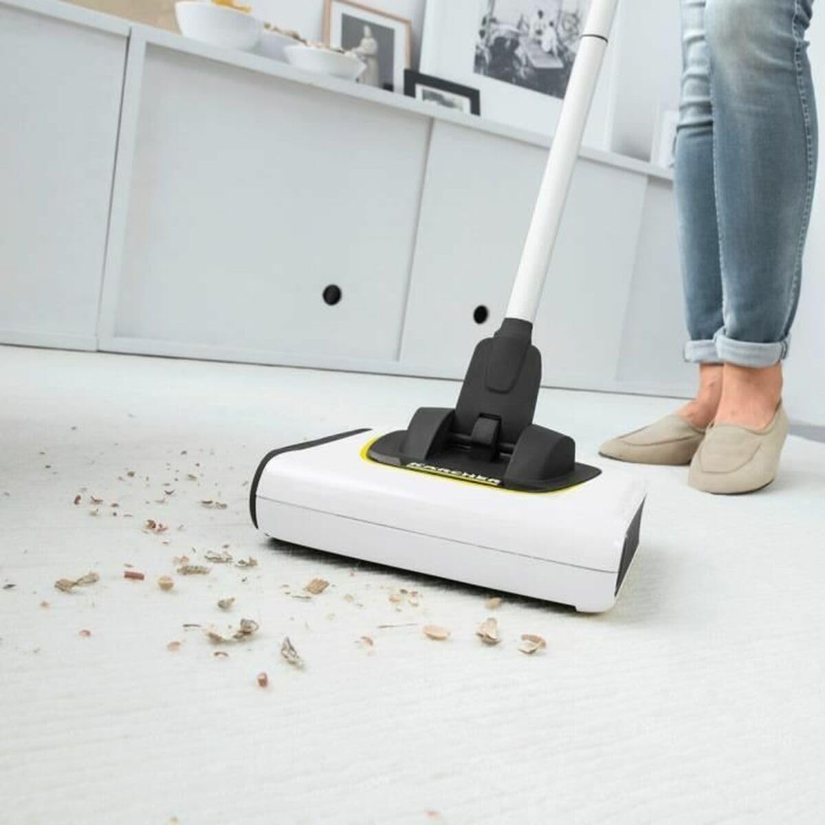 Kärcher KB 5 Cordless Electric Broom – White - New Condition