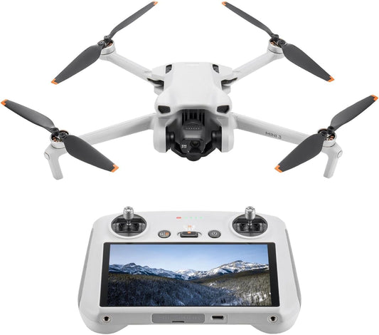 DJI Mini 3 4K Camera Drone with DJI RC – Grey - Excellent Condition