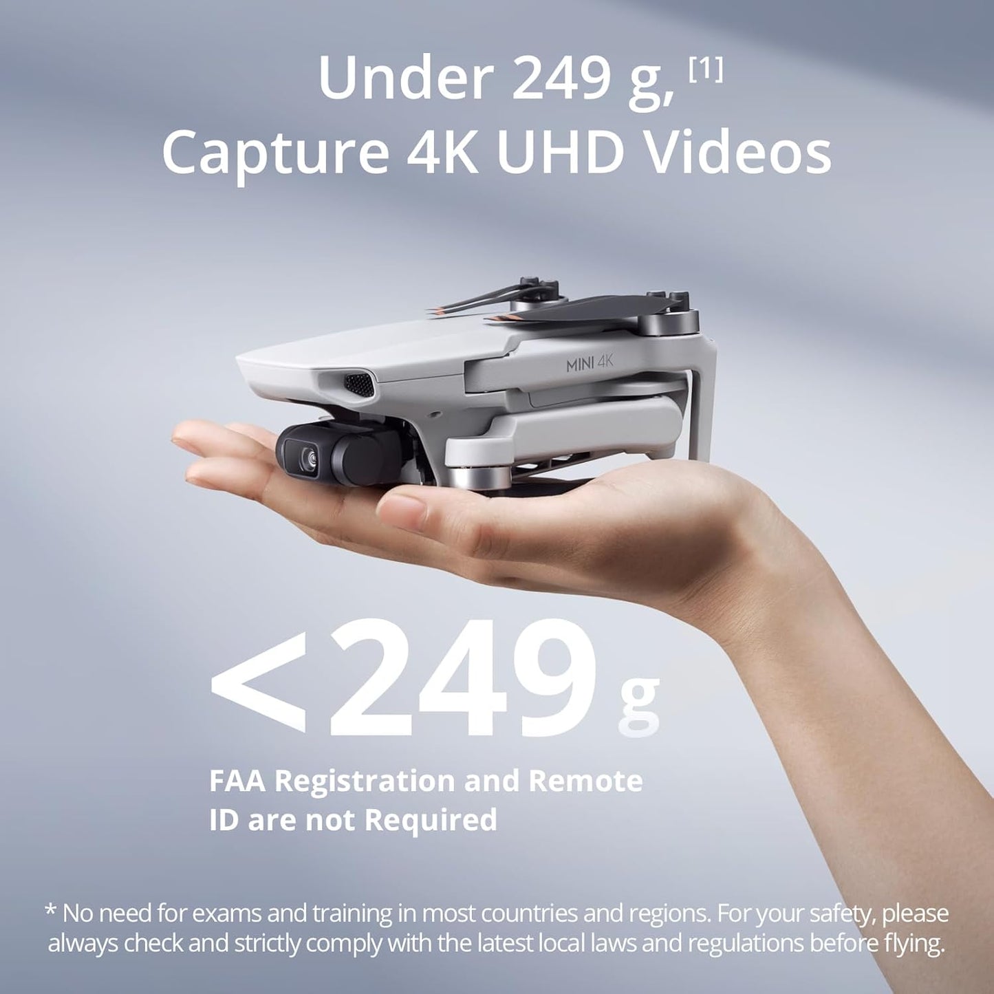 DJI Mini 4K Drone with 4K UHD Camera & 3-Axis Gimbal – Lightweight - Excellent Condition