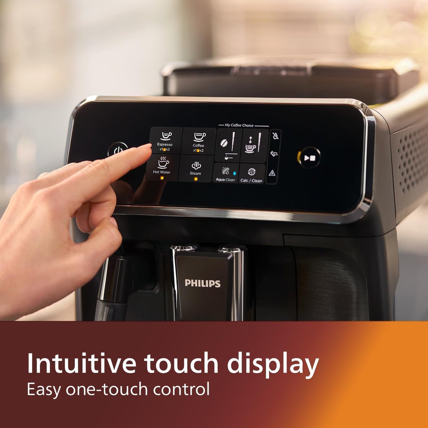 Philips Series 1200 Espresso Machine EP1224/00 – Fully Automatic, Milk Frother, Touch Display - Good Condition