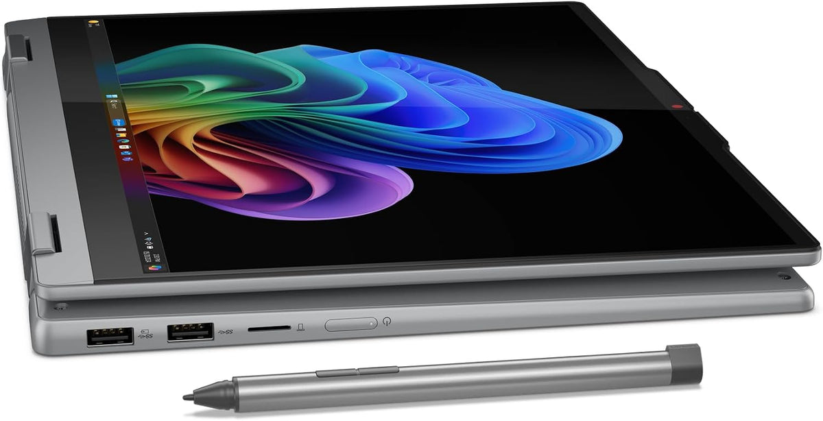 Lenovo IdeaPad 5x 2-in-1 14" OLED Touch Laptop – Snapdragon X Plus, 16GB RAM, 512GB SSD, Luna Grey - Excellent Condition