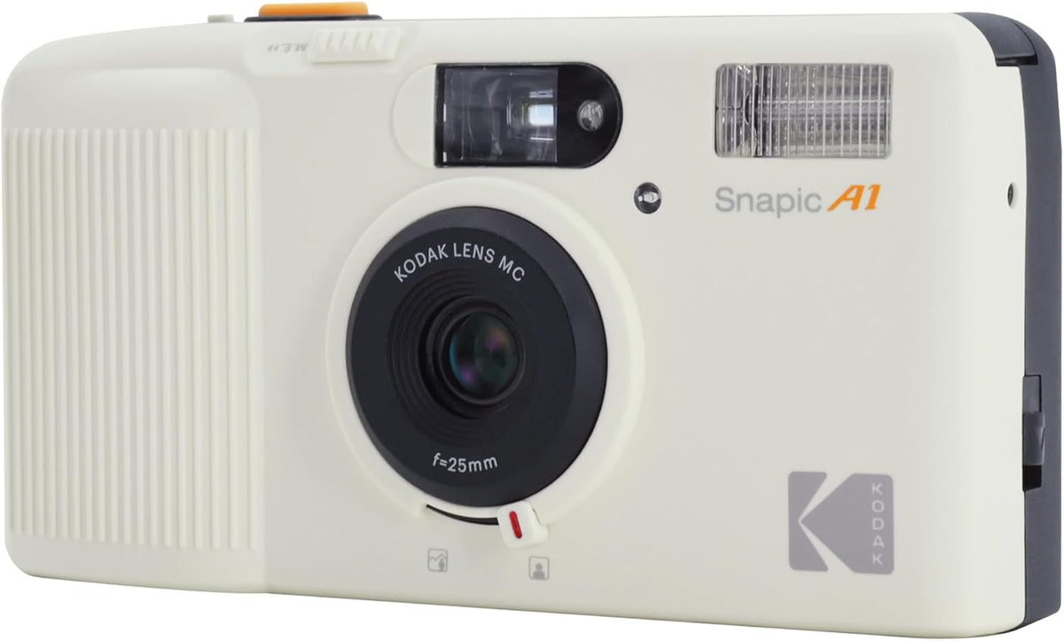 Kodak Snapic A1 35mm Film Camera – Ivory White - New Condition