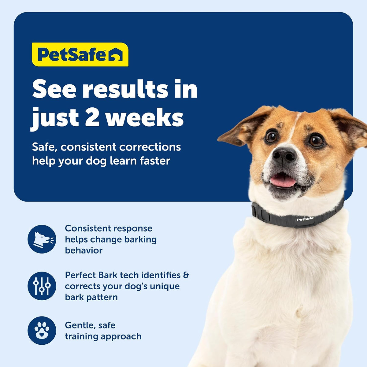 PetSafe NanoBark Bark Collar for Small & Medium Dogs - New Condition