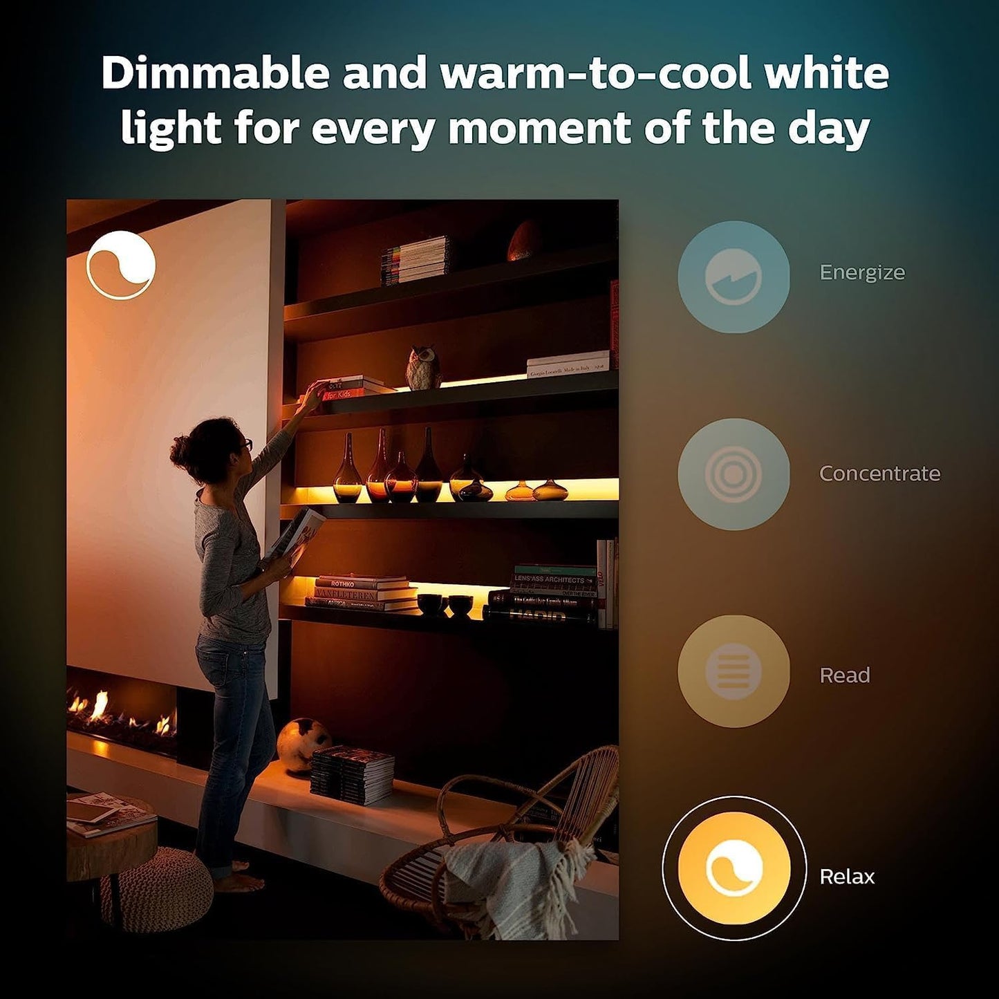 Philips Hue LightStrip Plus Smart LED Light 2m Base Kit with Bluetooth - Excellent Condition
