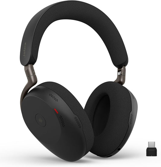 Jabra Evolve3 85 Wireless Noise Cancelling Headphones with Mic - UC USB-A - New Condition