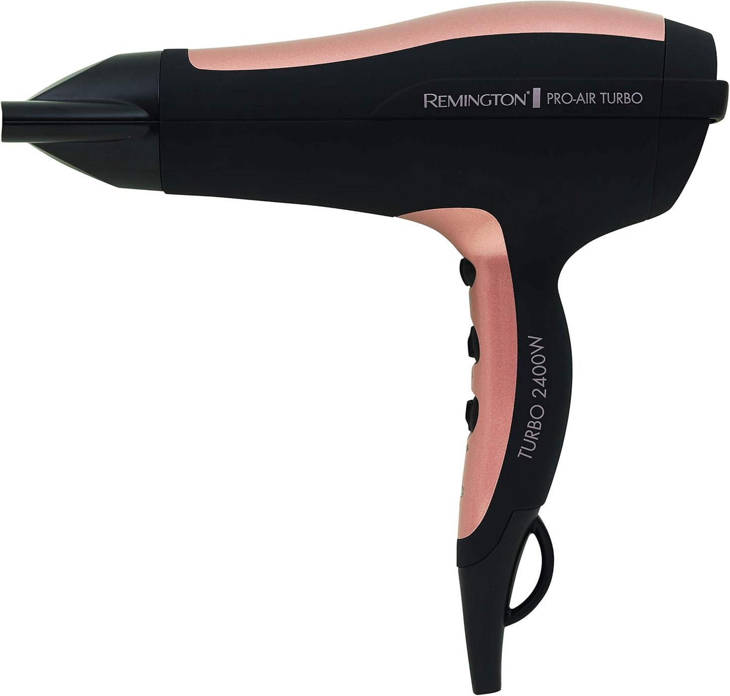 Remington Pro-Air Turbo D5220AU 2400W Hair Dryer (AU Plug) – Ceramic & Ionic Technology, Diffuser & Round Brush Included - Good Condition