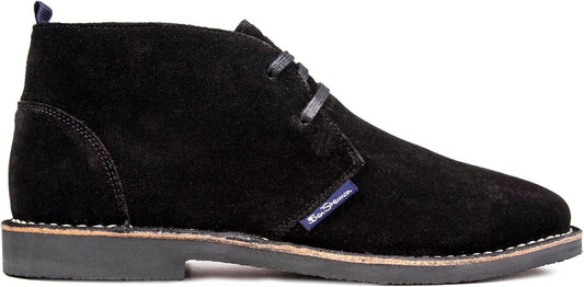 Ben Sherman Hemmings Men's Suede Boots – Black - New Condition