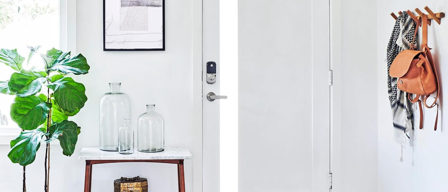 Yale Assure SL Smart Touchscreen Deadbolt Lock Satin Chrome with Yale Home Module - New Condition