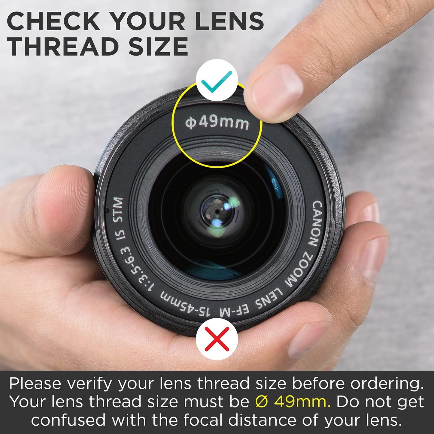 Altura Photo 49mm 0.43x Professional HD Wide Angle Lens with Macro for Mirrorless Cameras - New Condition