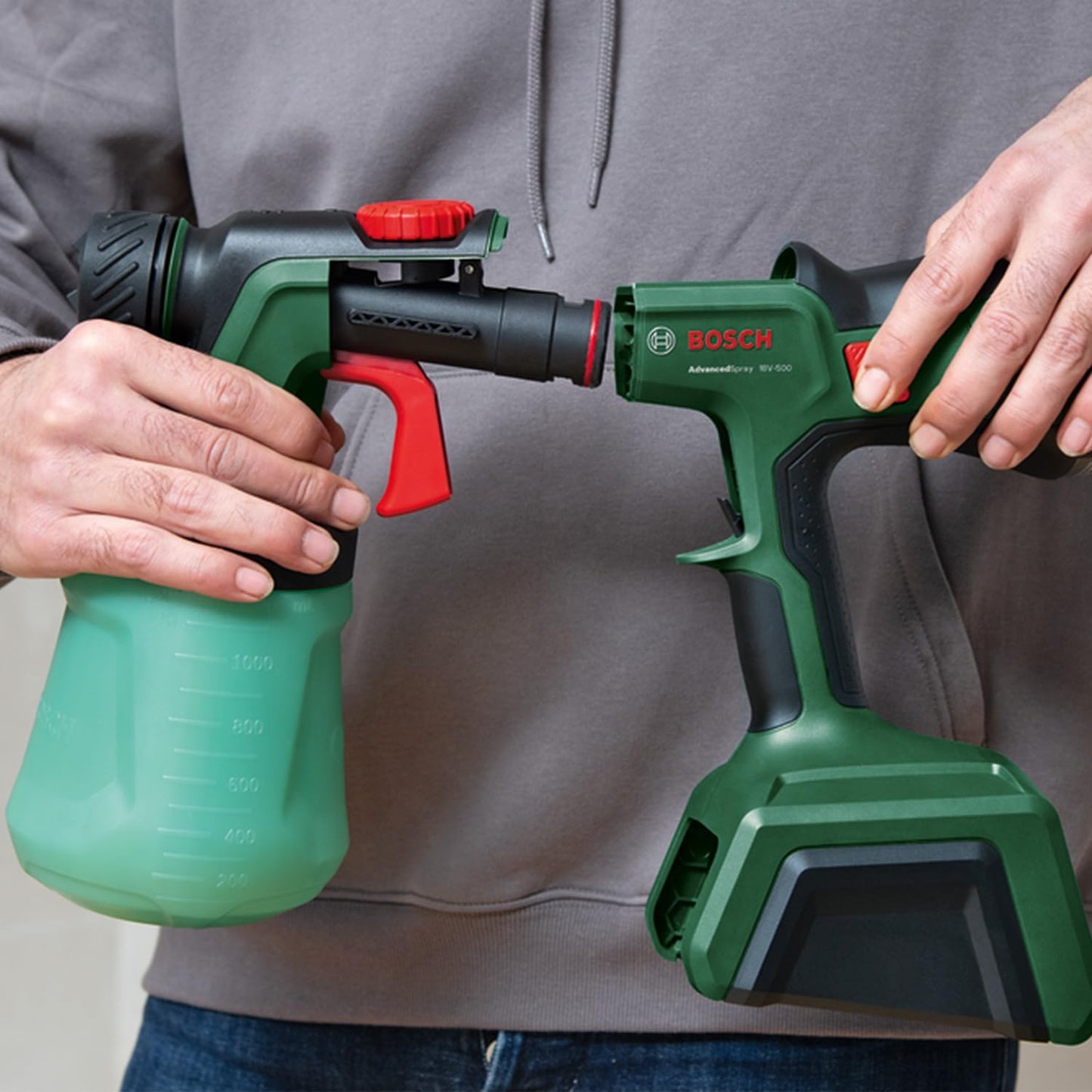 Bosch 18V Cordless Paint Sprayer AdvancedSpray 18V-500 1.2L - Good Condition