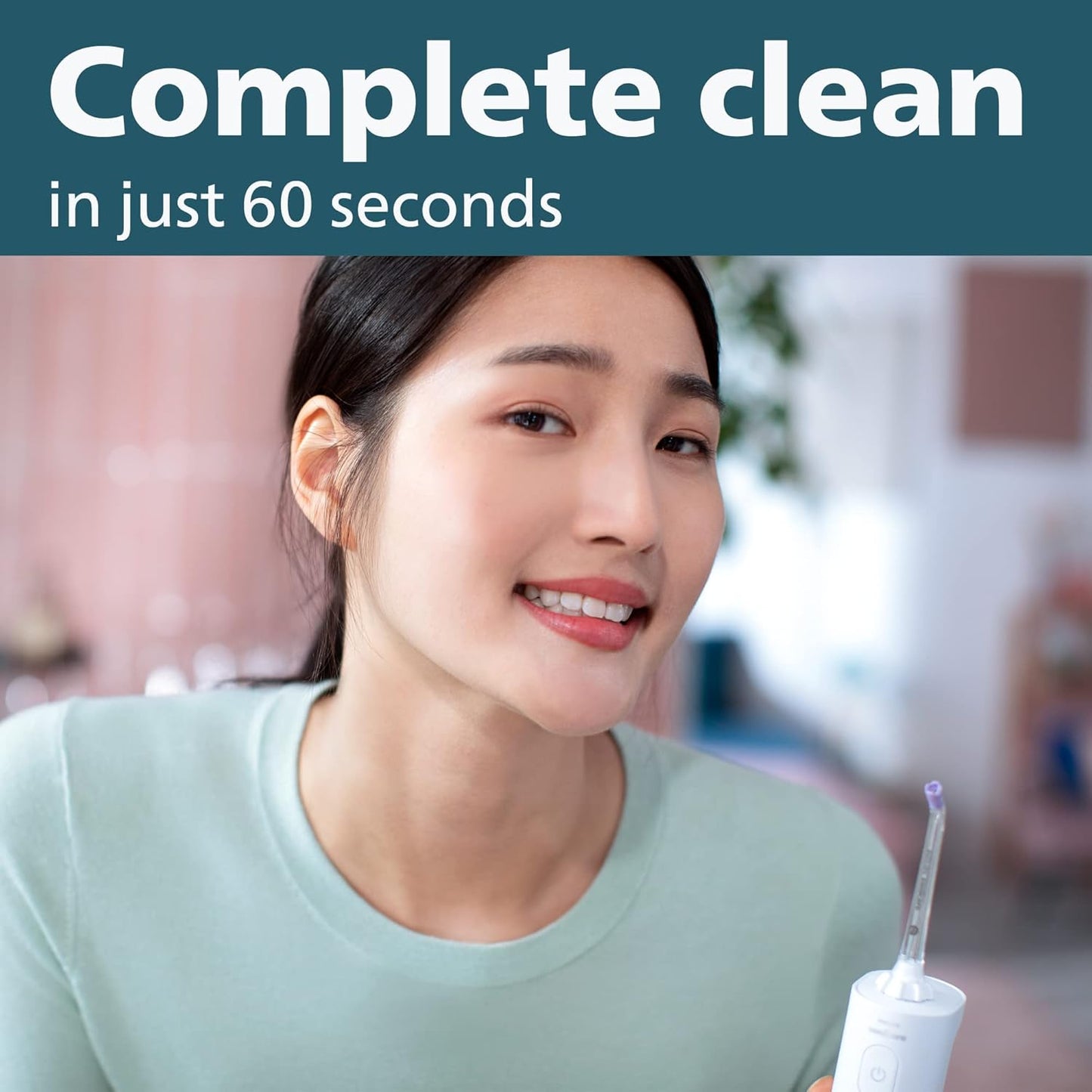 Philips Sonicare Power Flosser 3000 Cordless Oral Irrigator – Mint - New Condition