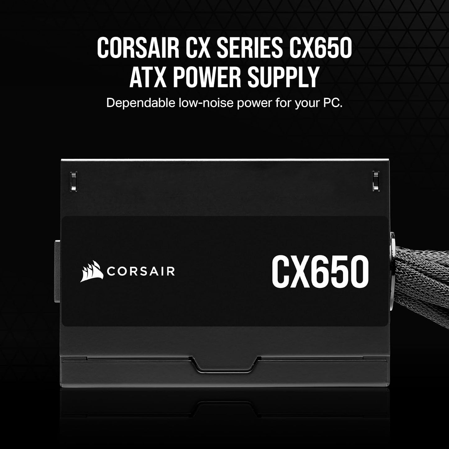 CORSAIR CX650 Power Supply – 650W Bronze - Excellent Condition