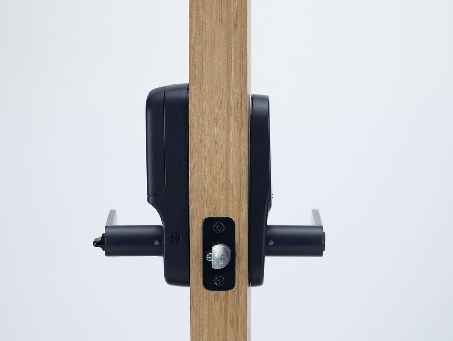 Yale Assure Lever Keyed Smart Deadlatch Matt Black with Yale Home Module - Excellent Condition