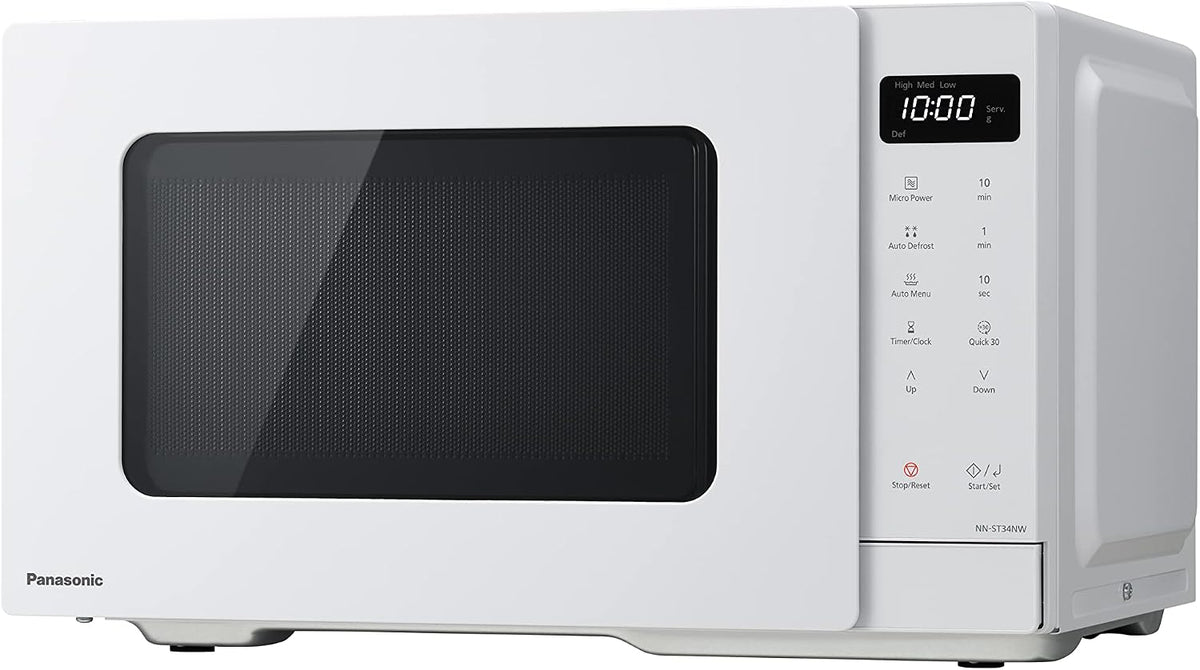 Panasonic 25L Compact Microwave Oven 900W — White - New Condition