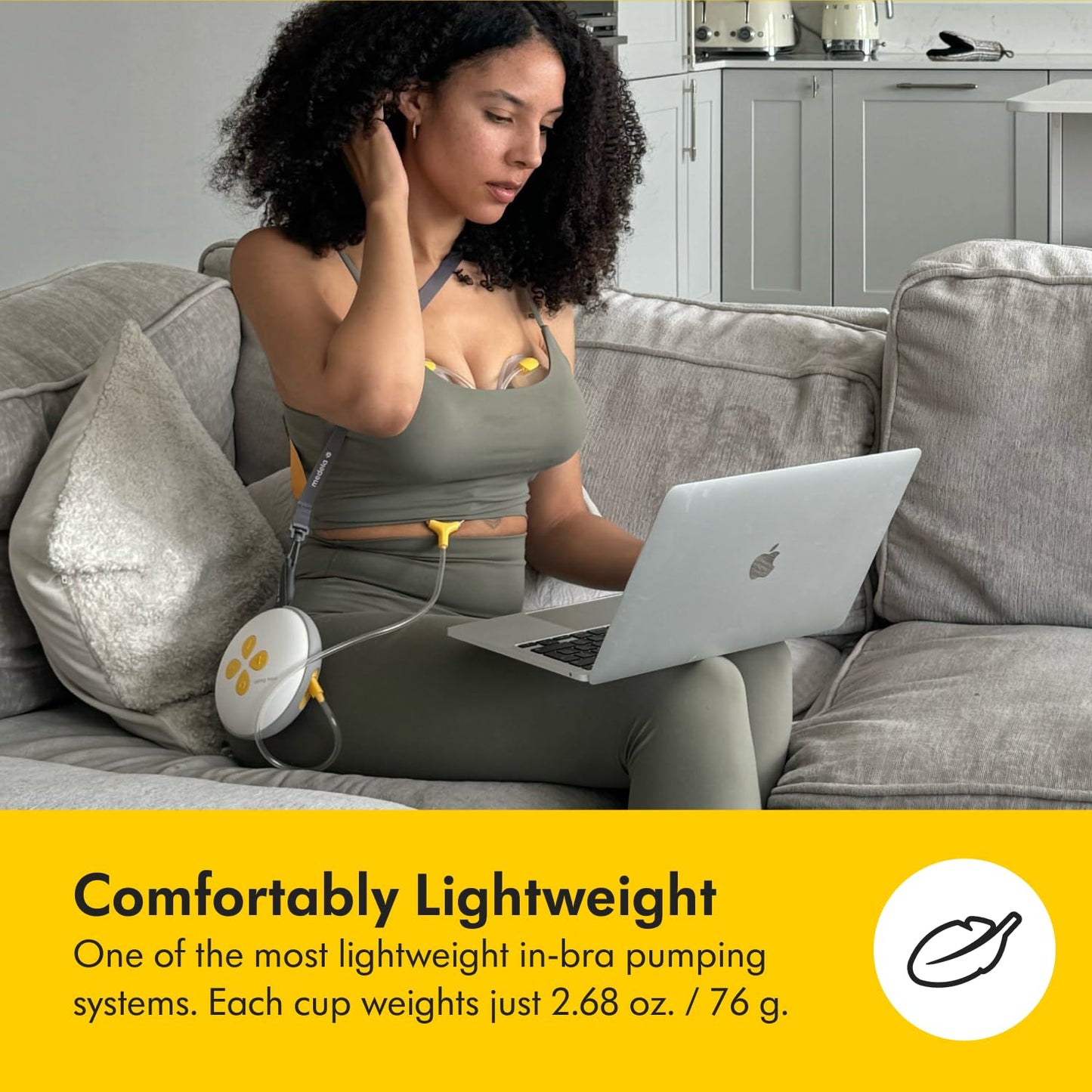 Medela Swing Maxi Double Electric Breast Pump White with App Connectivity - Excellent Condition