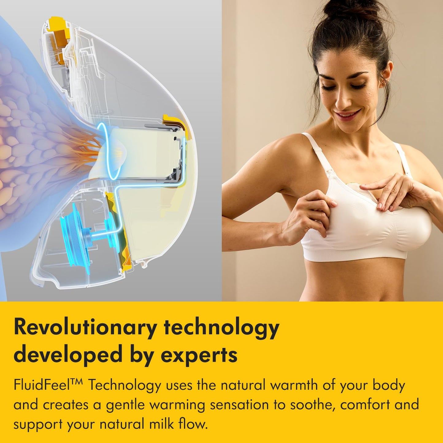 Medela Magic InBra Hands-Free Wearable Double Breast Pump - New Condition