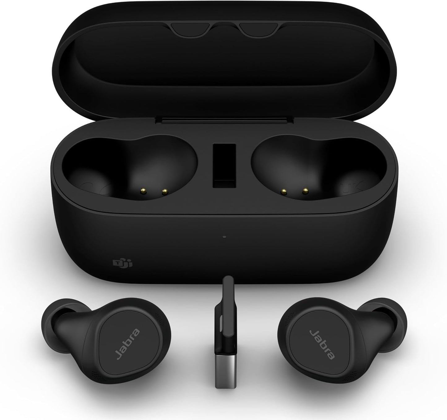 Jabra Evolve2 Buds Wireless Noise Cancelling Earbuds Black - Excellent Condition