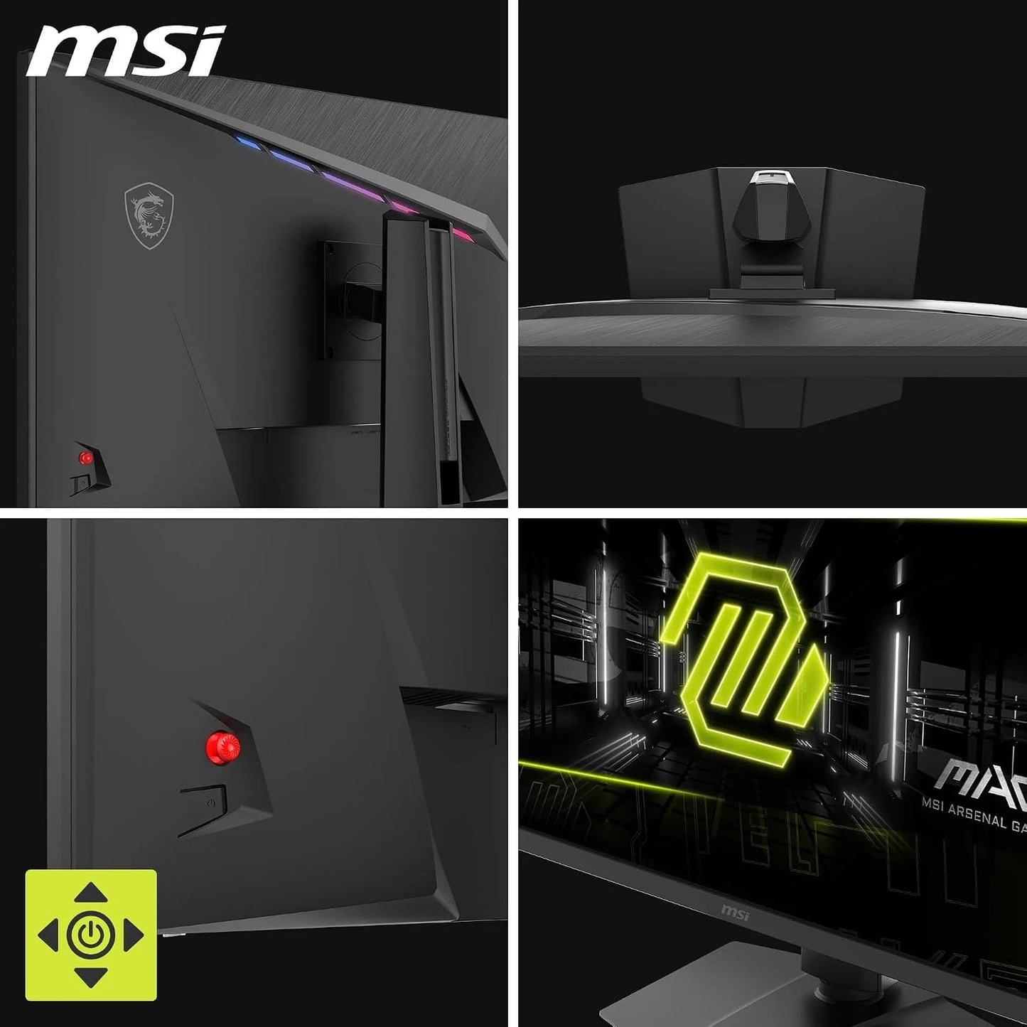 MSI MAG 322URDF E16 32 Inch 4K UHD Gaming Monitor Black - Excellent Condition